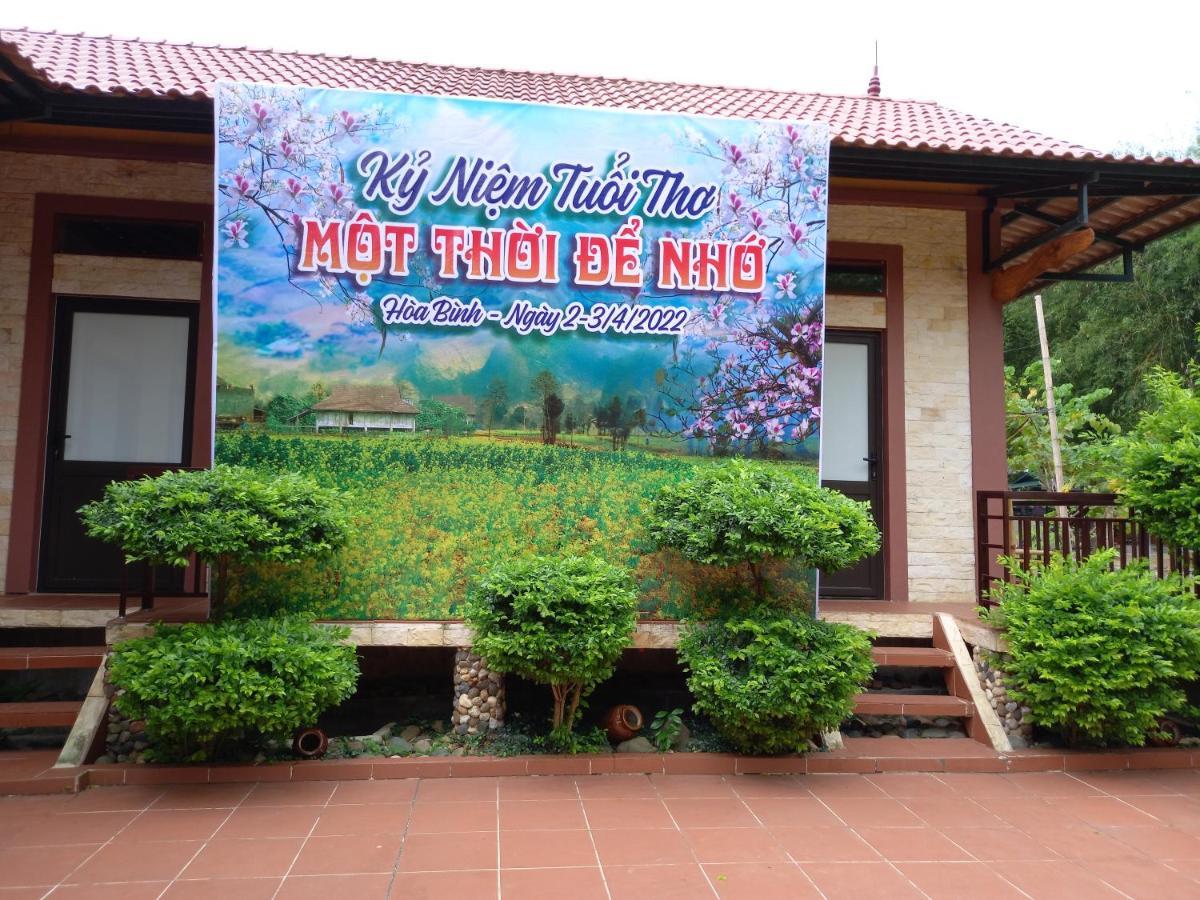 Mai Chau Xanh Bungalow Esterno foto