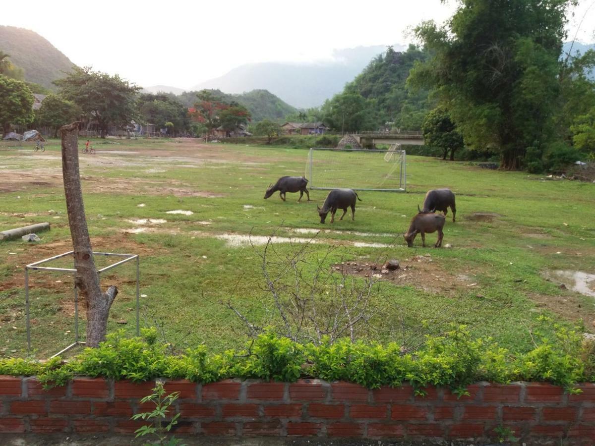 Mai Chau Xanh Bungalow Esterno foto